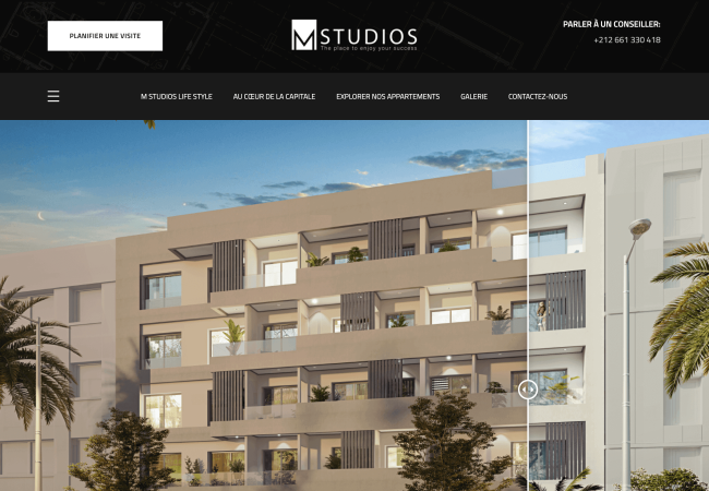 mstudios agdal website by ELAOUTAR INFO